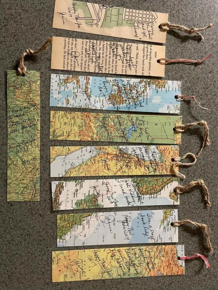 How to Turn Old Maps Into Unique Bookmarks