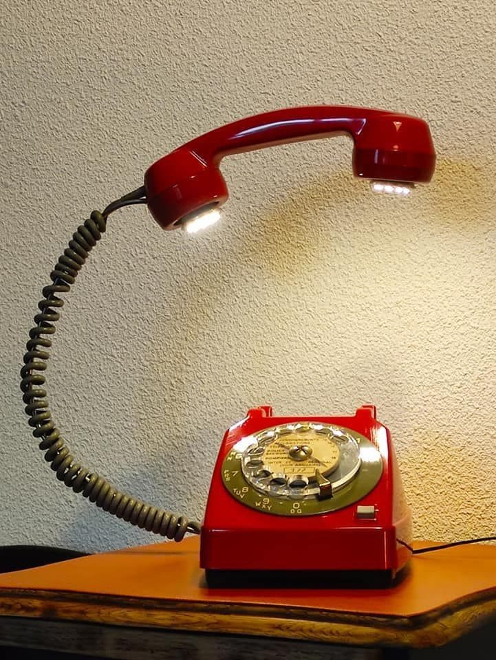 Vintage Telephone Lamp