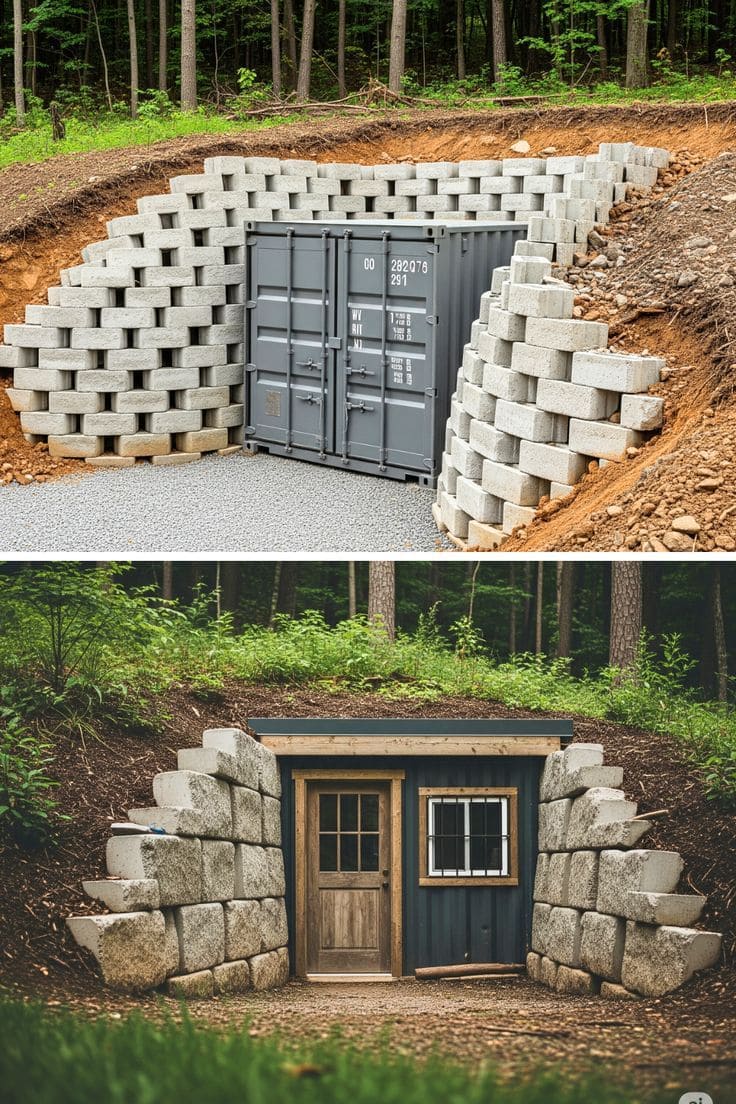 How to Build a Shipping Container Root Cellar