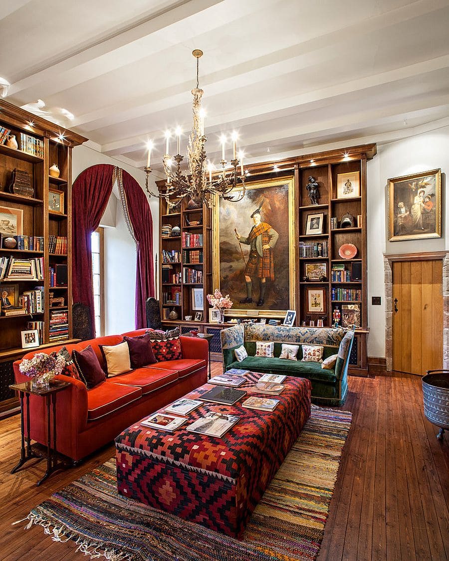 Aristocratic Reading Parlor Revival