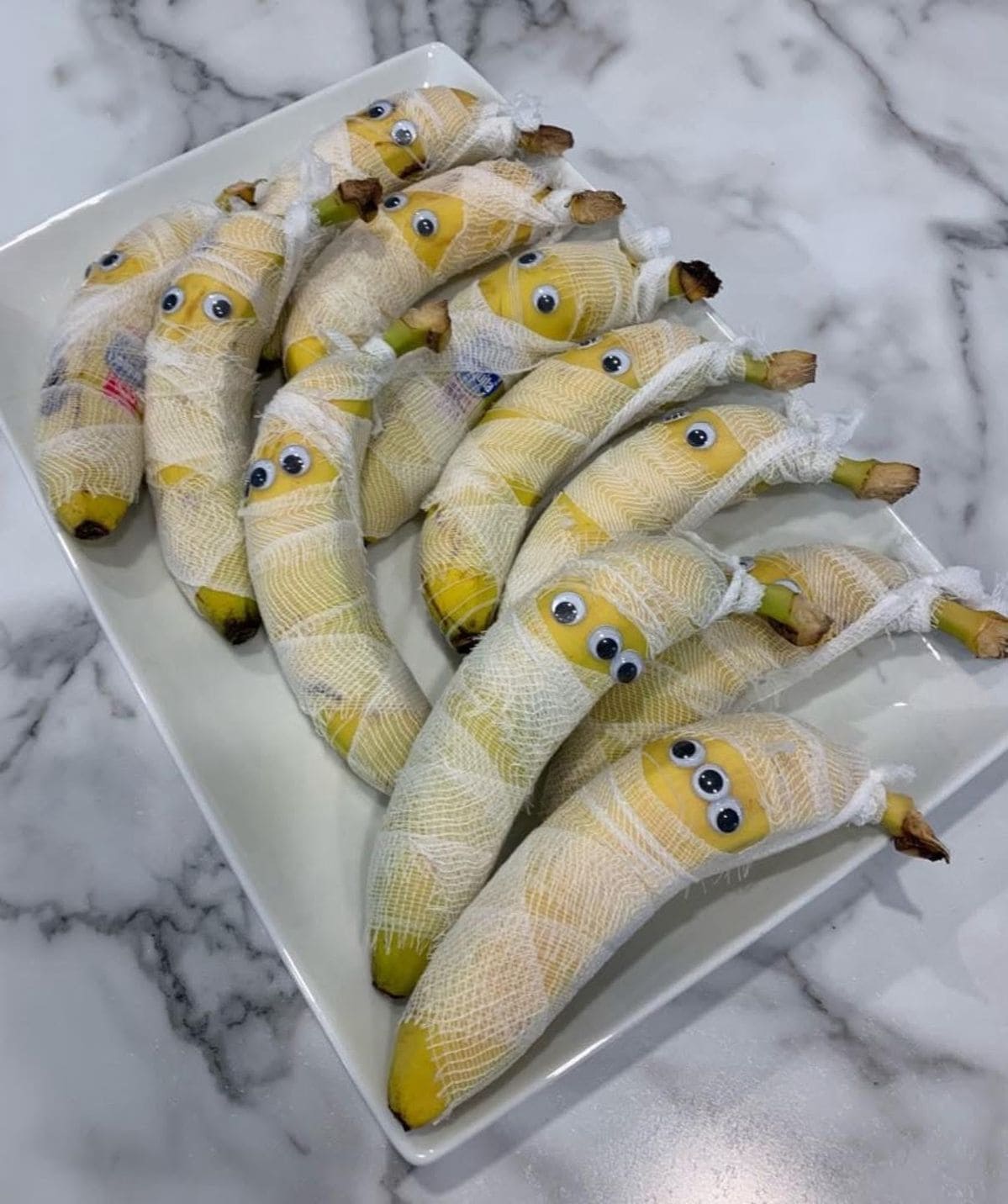 How to Turn Bananas into Spooky-Cute Halloween Mummies