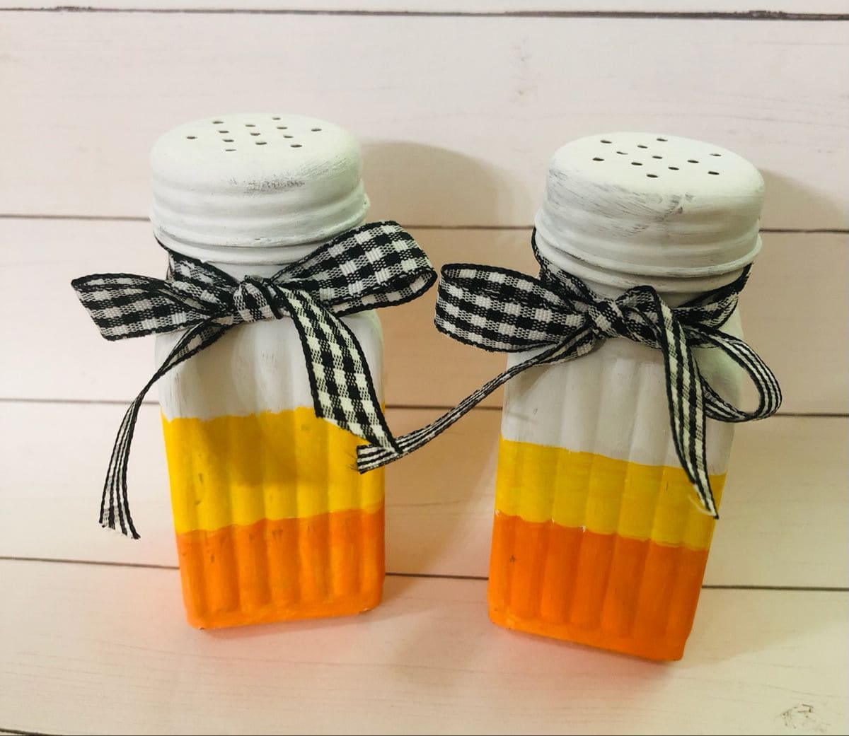Candy Corn Salt Shakers
