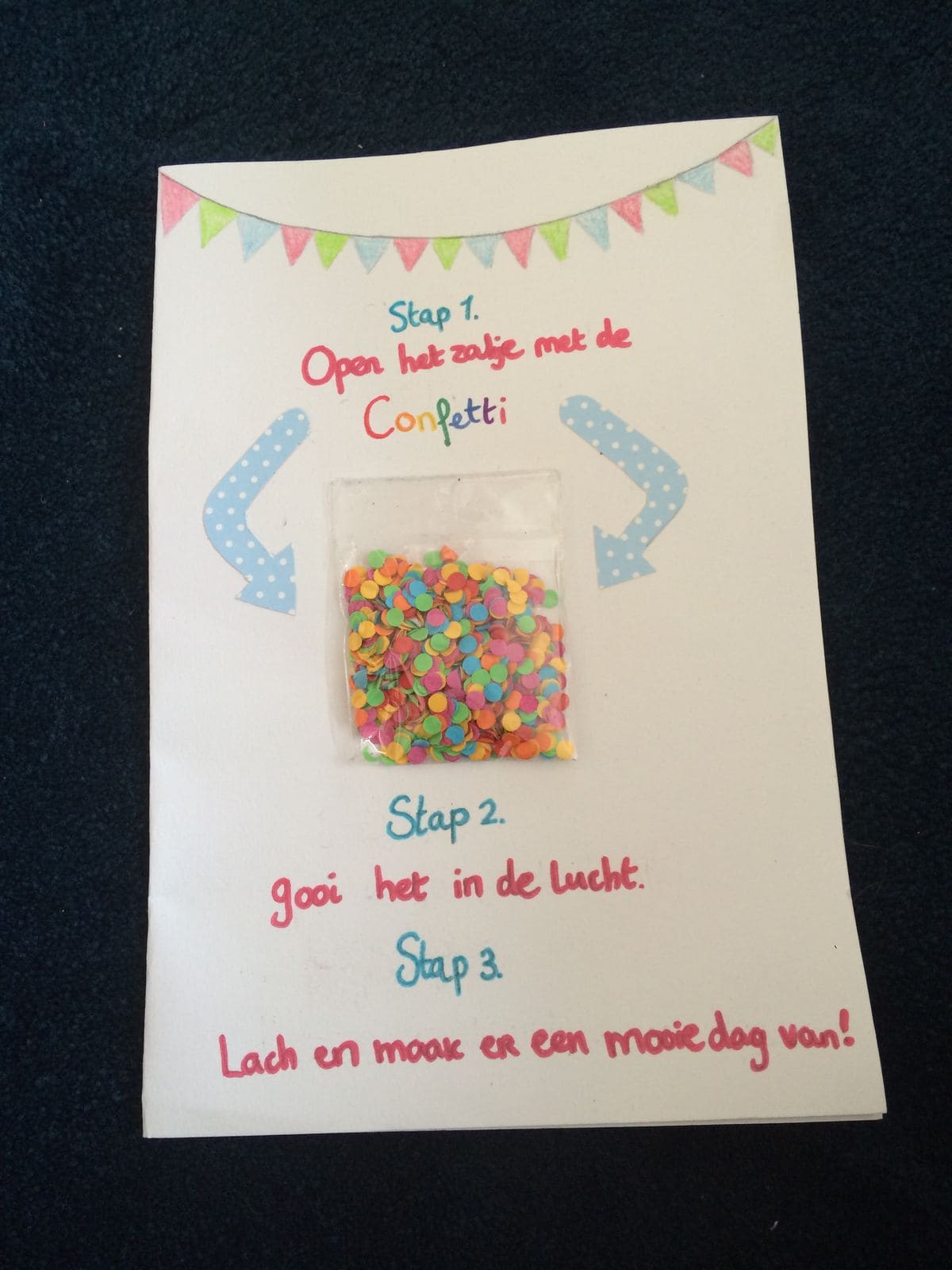 Confetti Surprise Card