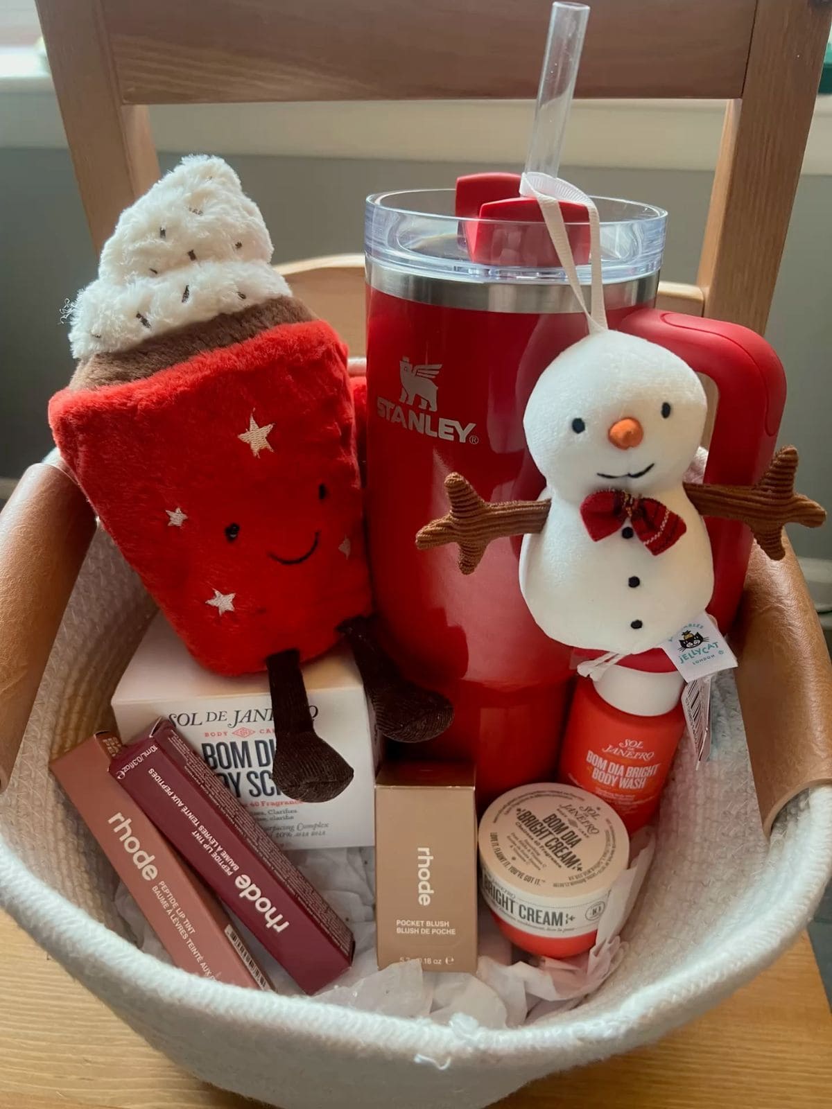 Cozy Christmas Self-Care Basket
