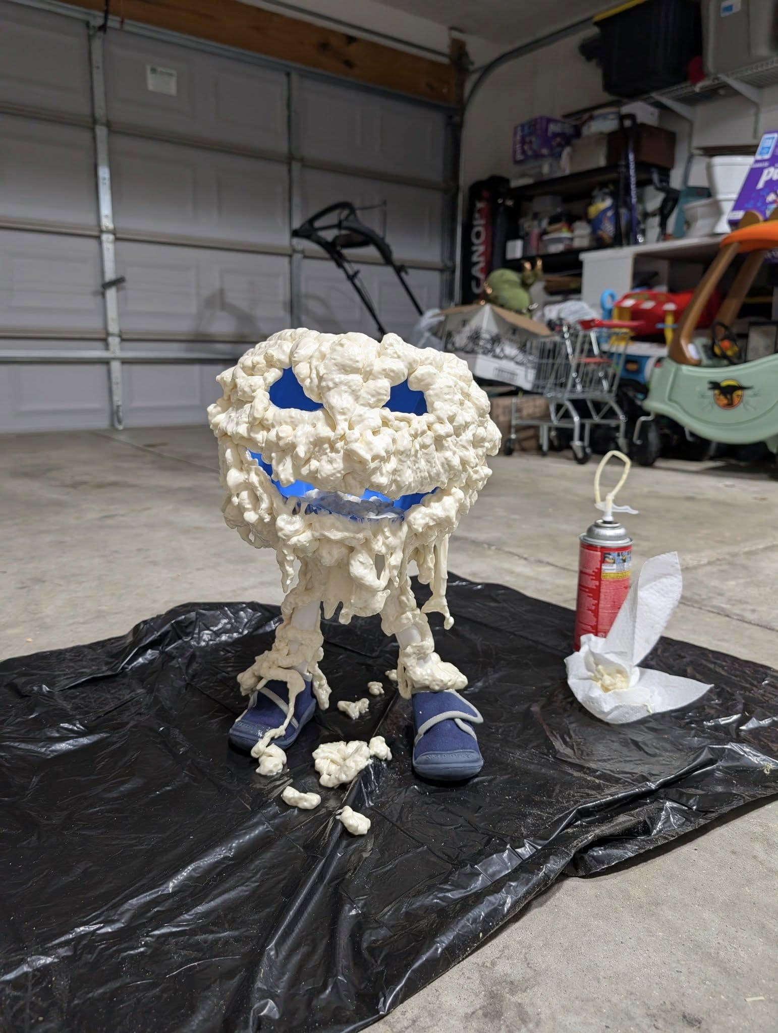 Expanding Foam Pumpkin Monster