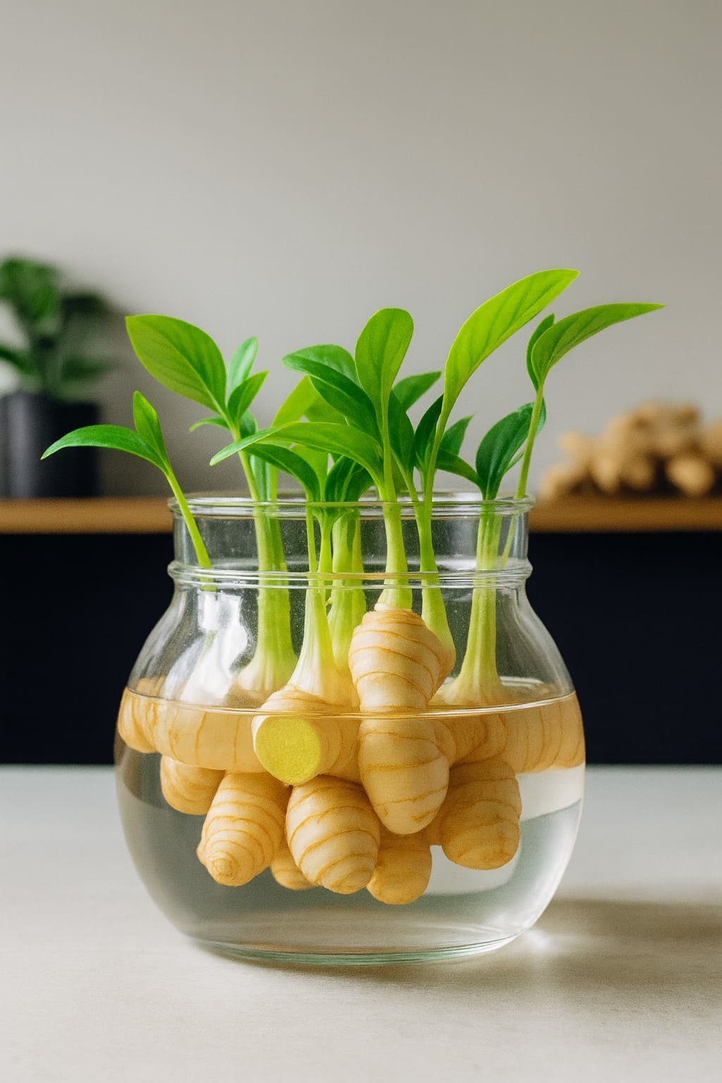 How to Grow Ginger in a Glass 100% Successfully