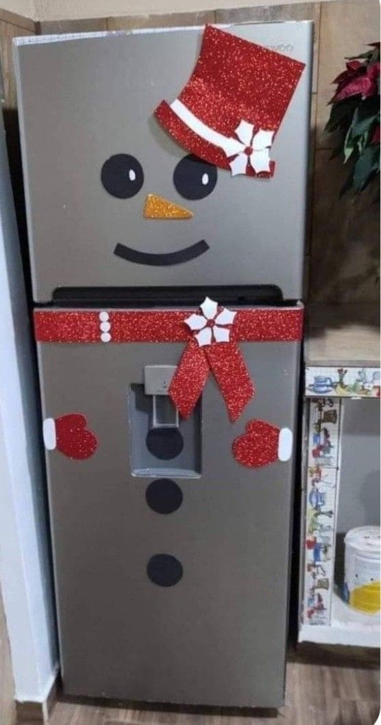 Frosty Fridge Makeover