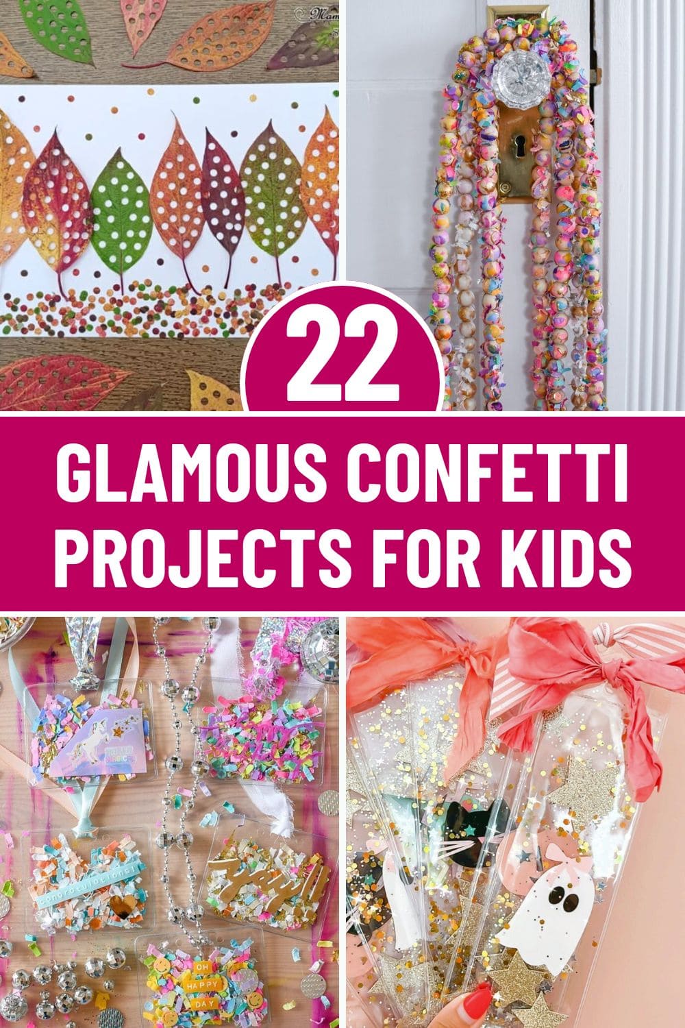 20 Fun and Colorful Confetti Crafts to Brighten Your Day