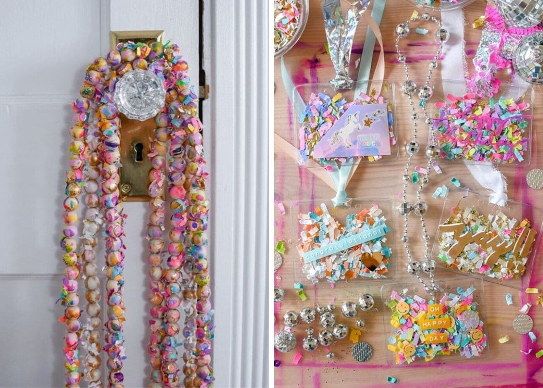 20 Fun and Colorful Confetti Crafts to Brighten Your Day