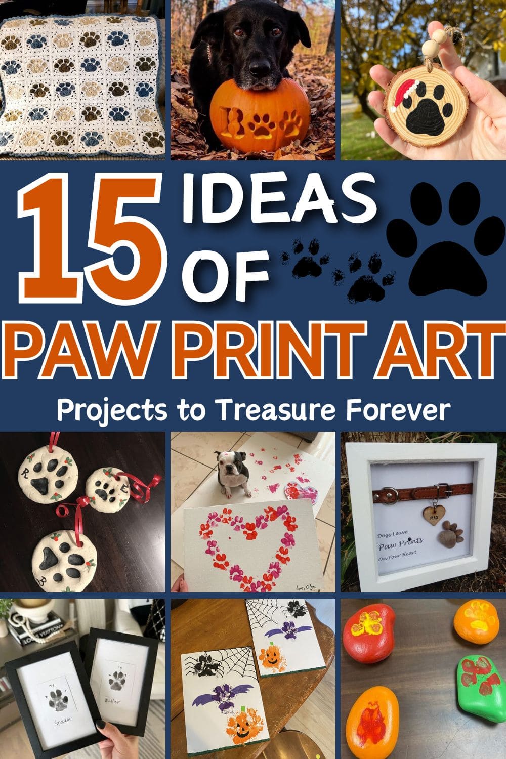 15 Heartwarming Paw Print Projects to Treasure Forever