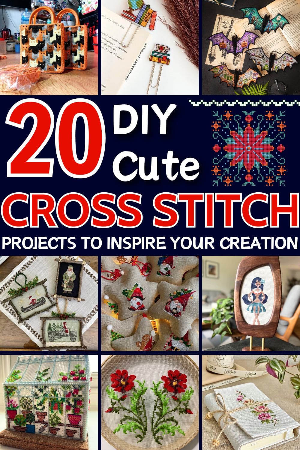 20 Delightful Cross Stitch Creations to Try This Year