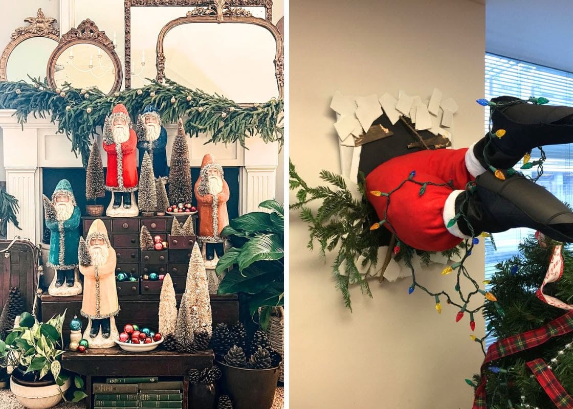 20 Santa Christmas Decor Ideas for a Jolly Holiday Home
