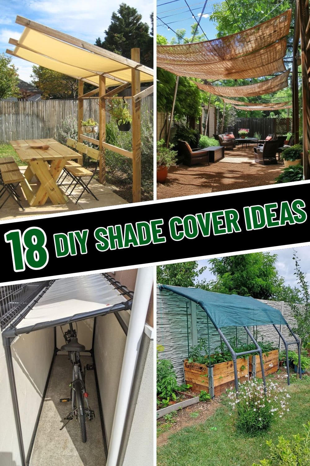 17 Smart Shade Cover Ideas for Comfortable Outdoor Living