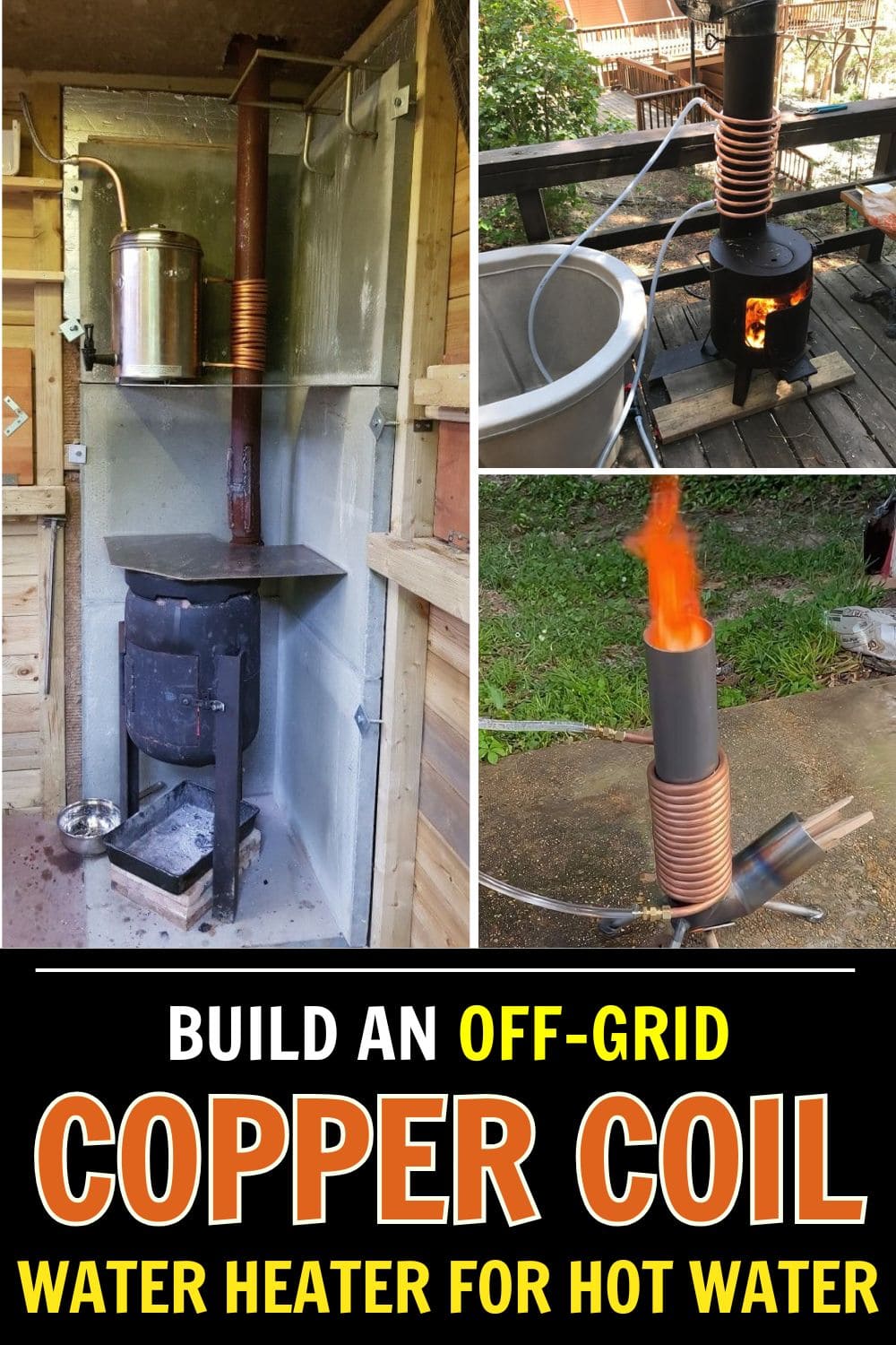 How to Build an Off-Grid Copper Coil Water Heater for Endless Hot Water How to Build an Off-Grid Copper Coil Water Heater for Endless Hot Water