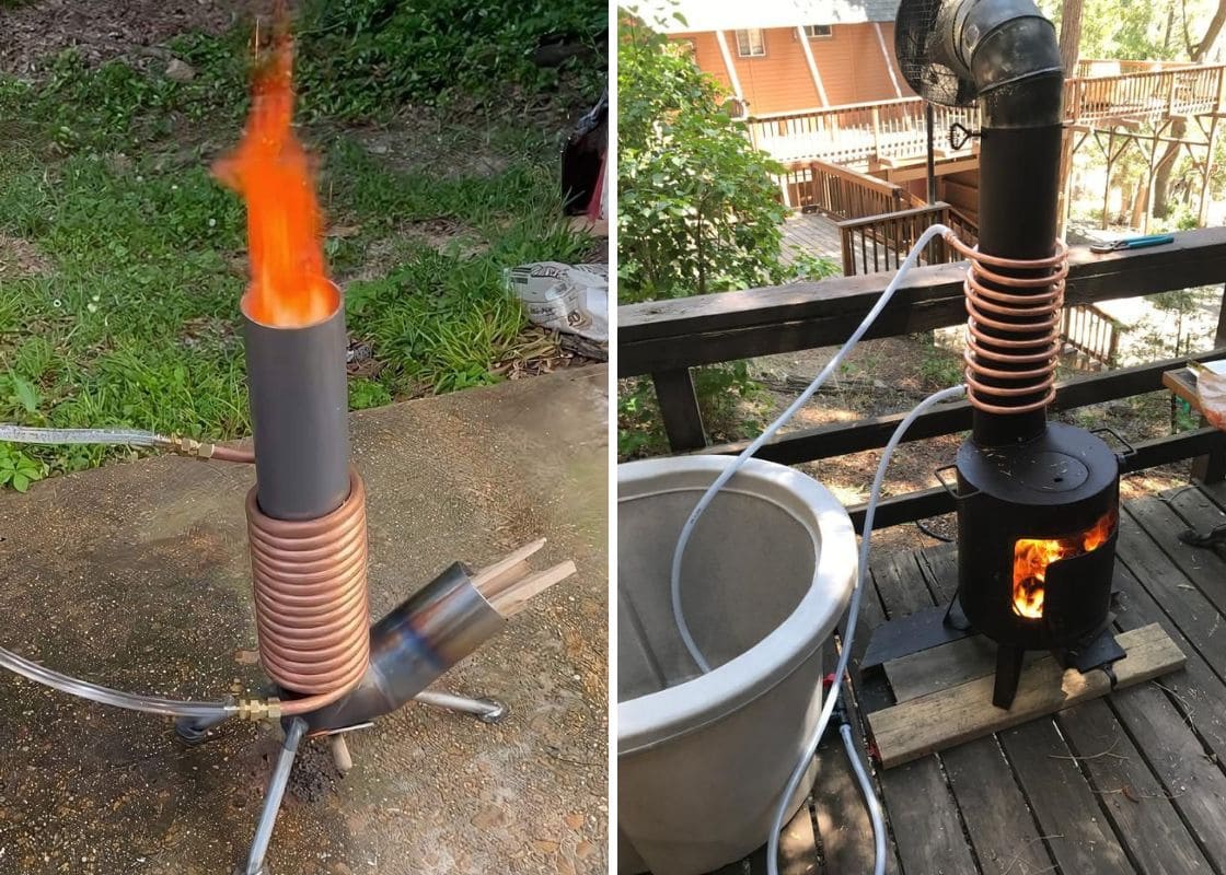 How to Build an Off-Grid Copper Coil Water Heater for Endless Hot Water How to Build an Off-Grid Copper Coil Water Heater for Endless Hot Water