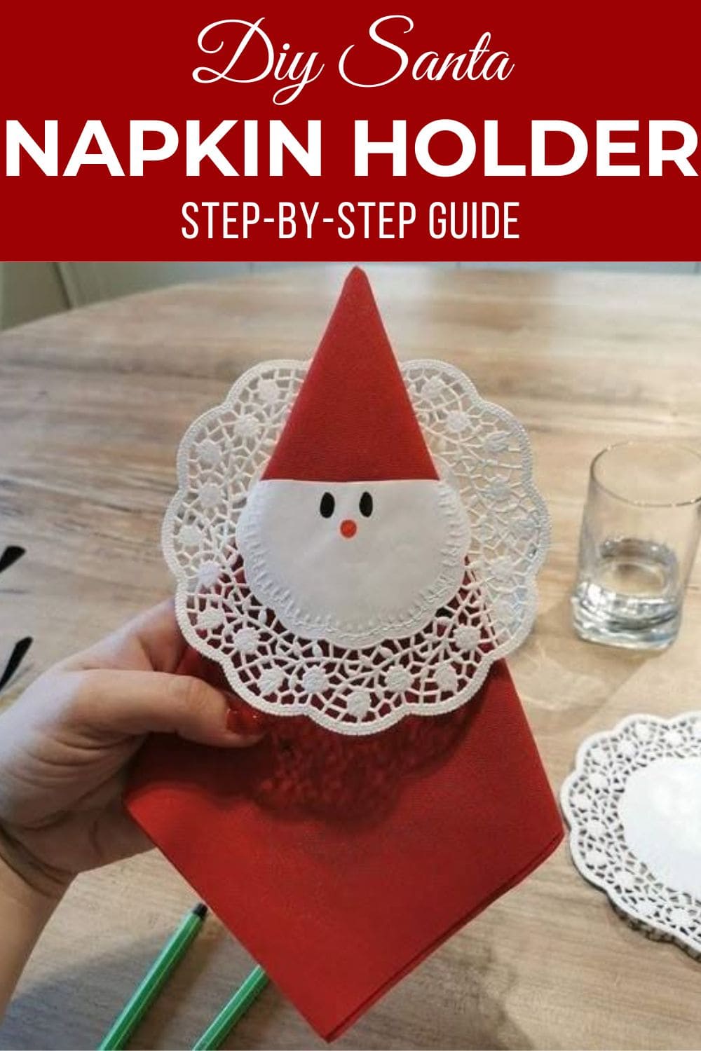 Full Guide to Making DIY Santa Napkin Holder Full Guide to Making DIY Santa Napkin Holder
