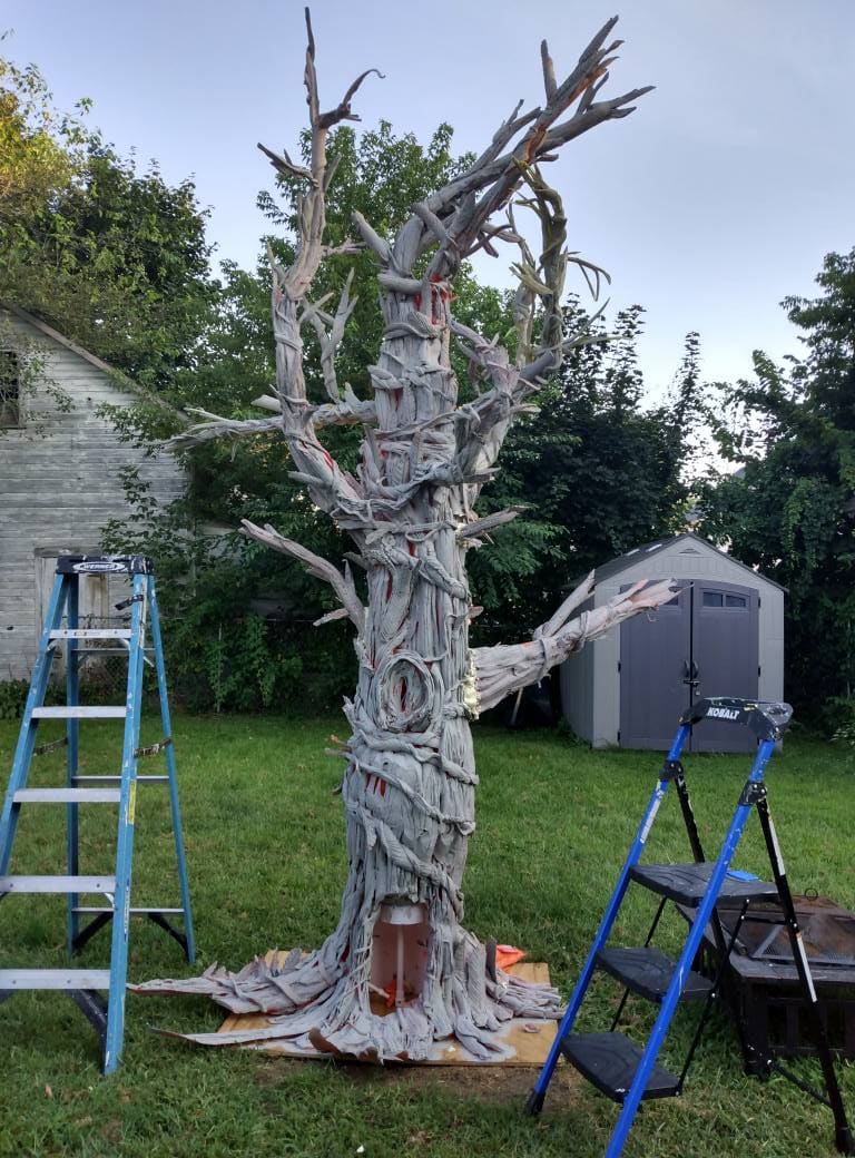 Giant PVC Haunted Tree