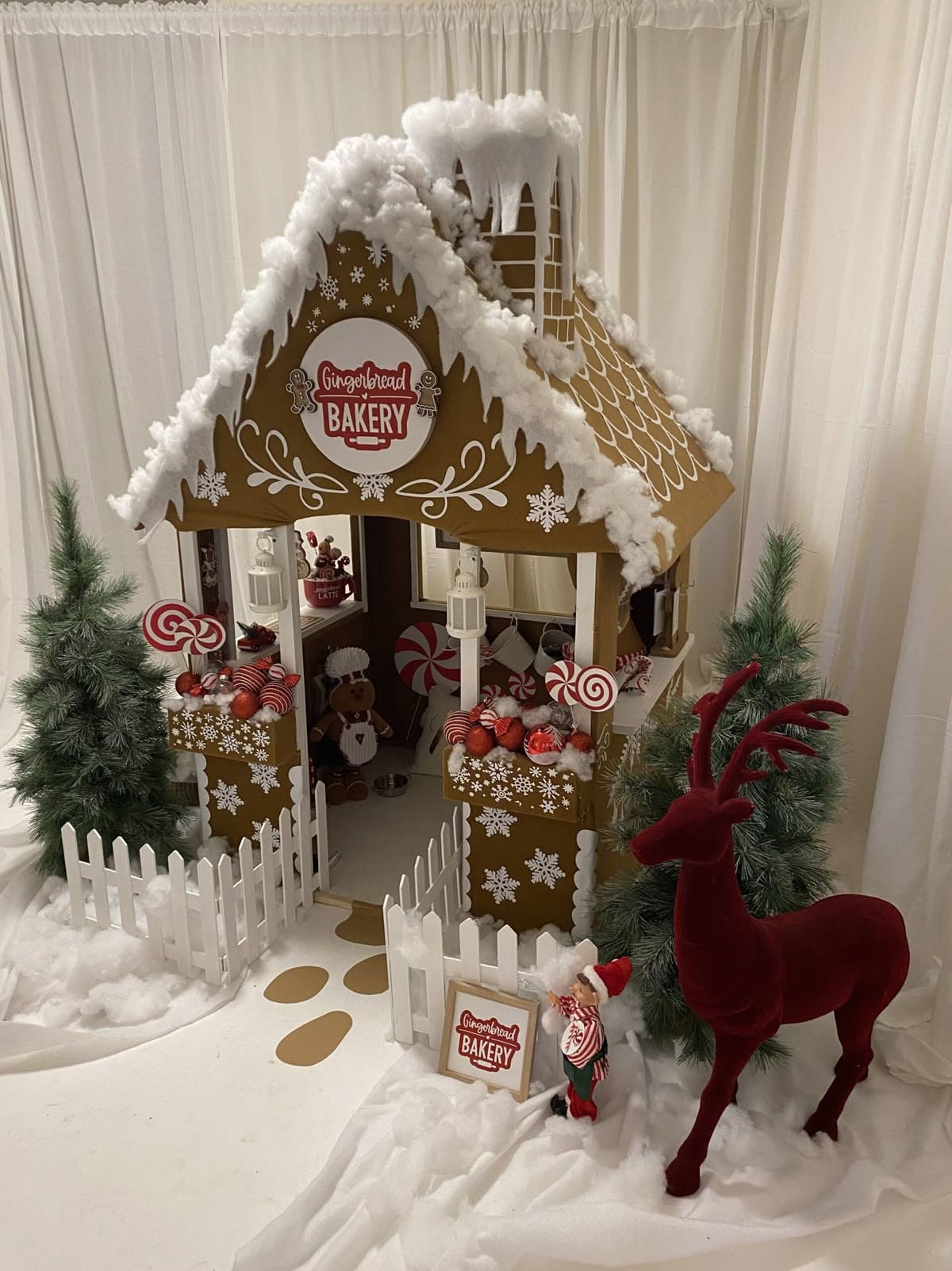 Gingerbread Bakery Holiday Display
