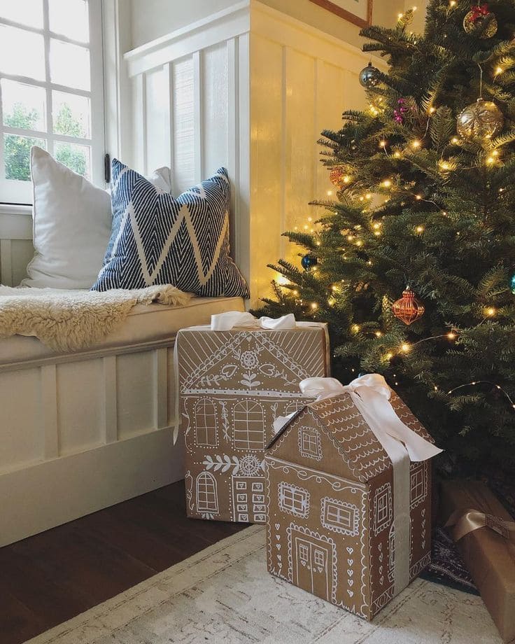 Gingerbread House Gift Boxes