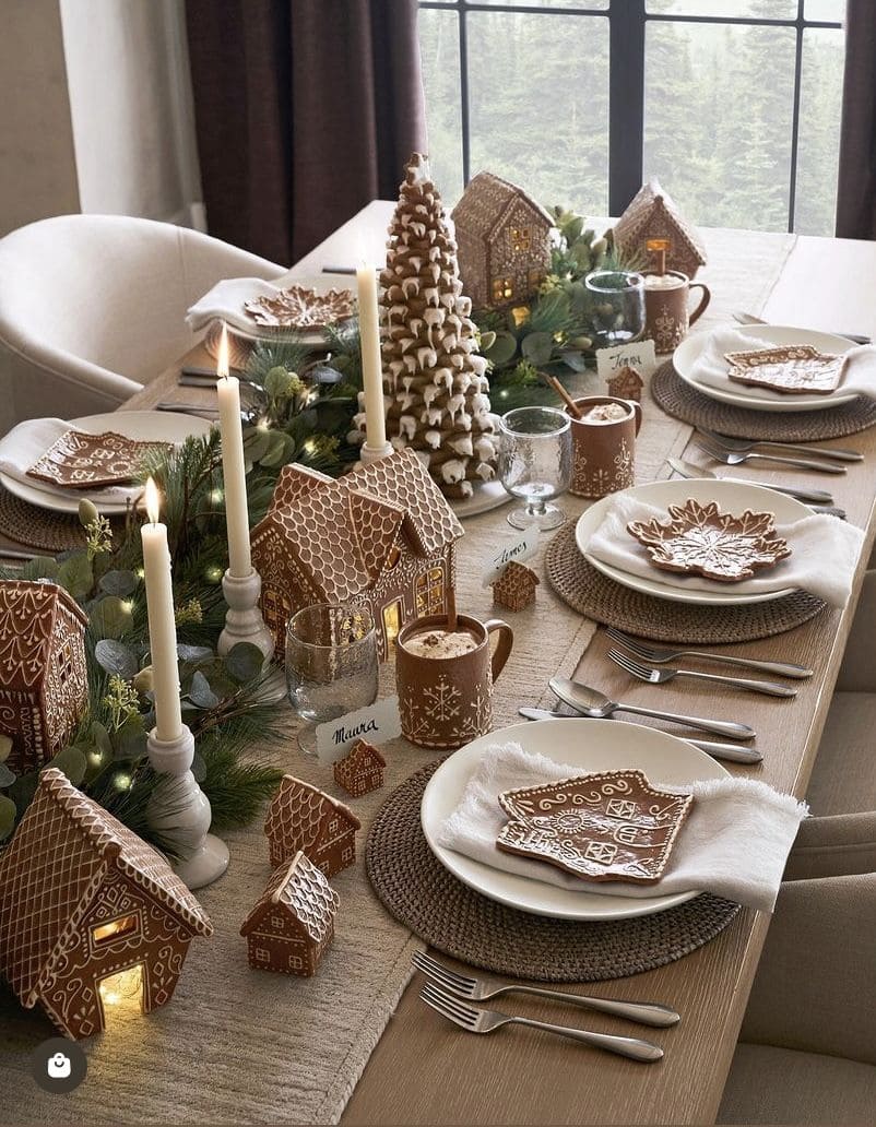 Gingerbread Wonderland Dining Table
