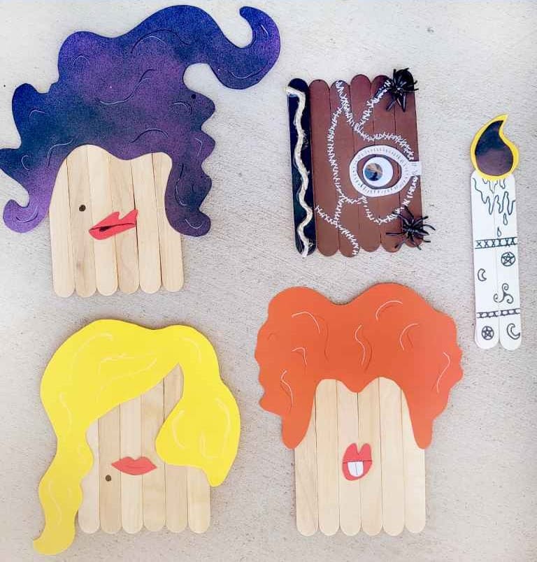 Hocus Pocus Craft Stick Crew