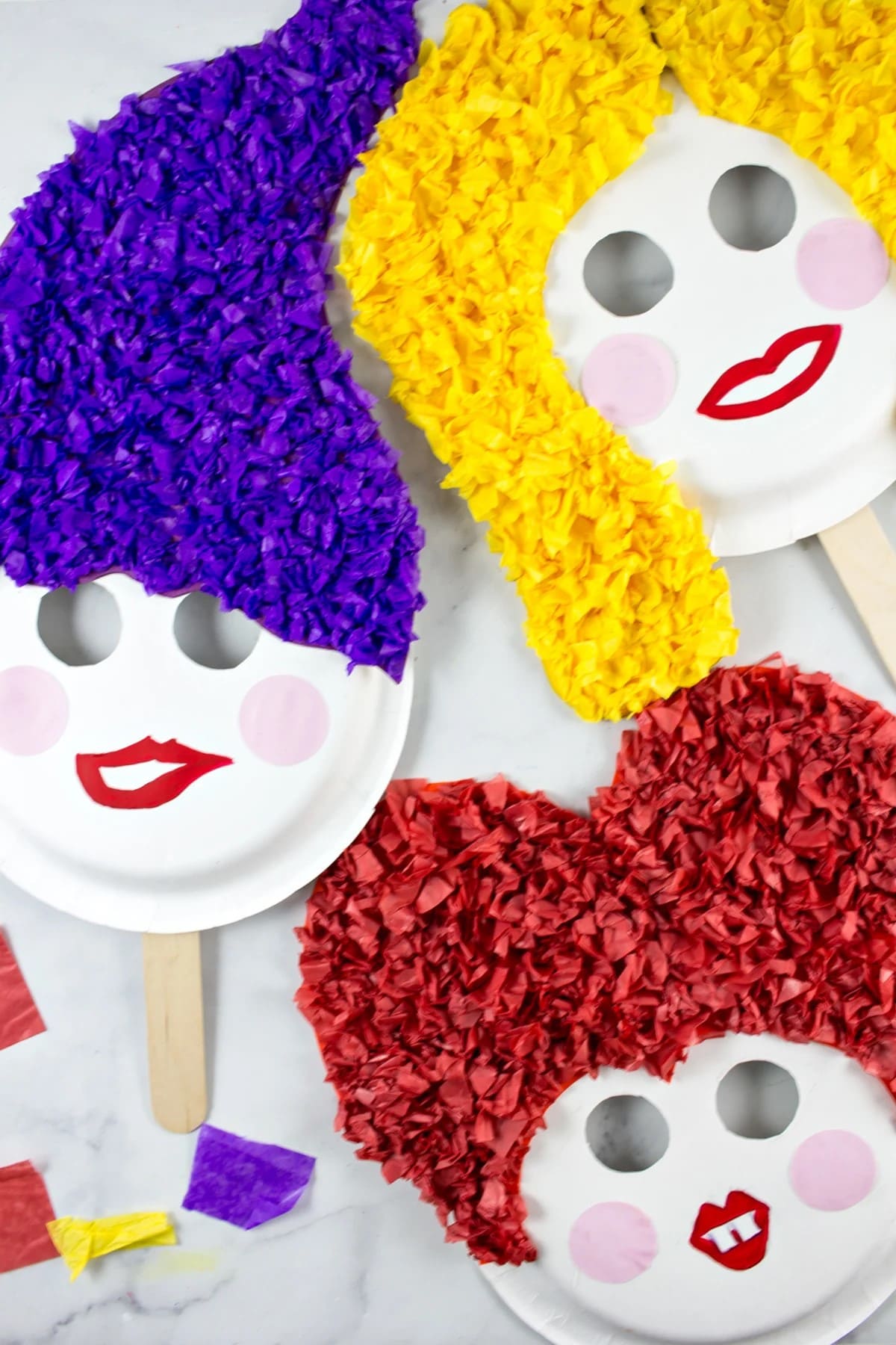 Hocus Pocus Paper Plate Masks