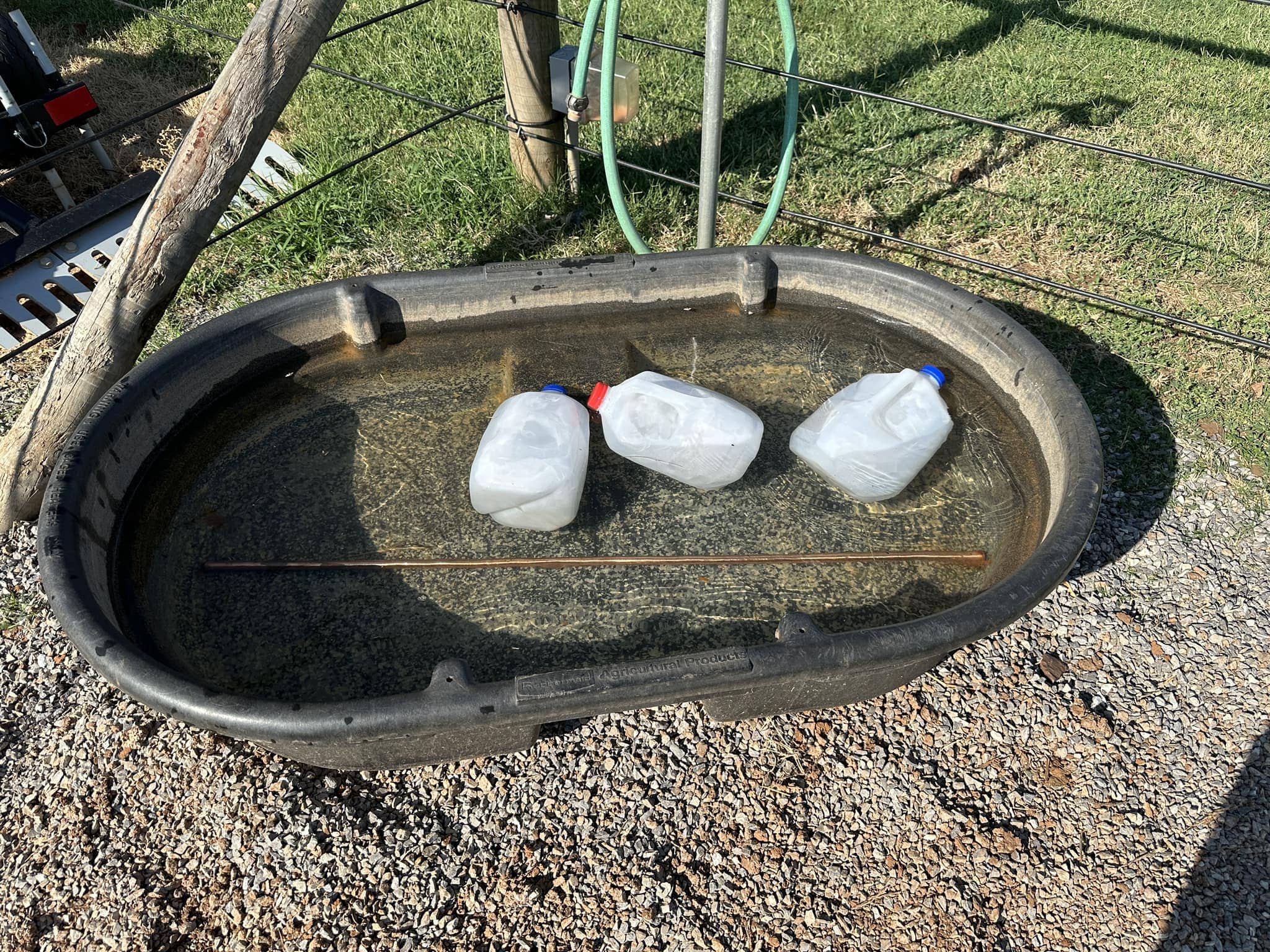 How to Keep Your Troughs from Freezing Without Electricity