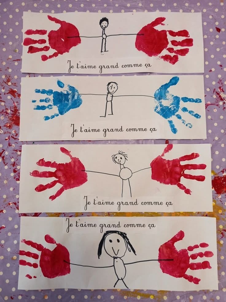 I Love You This Much Handprints