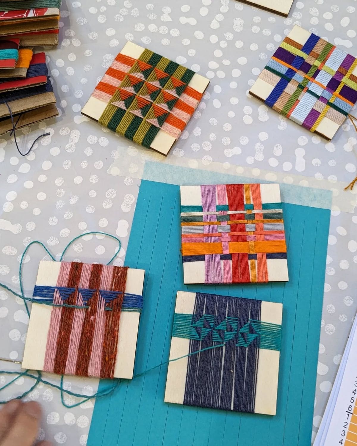 Mini Loom Weaving Boards
