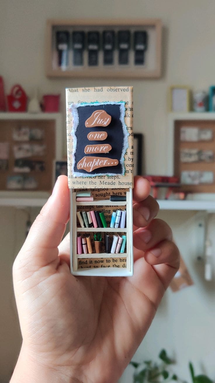 Mini Matchbox Library