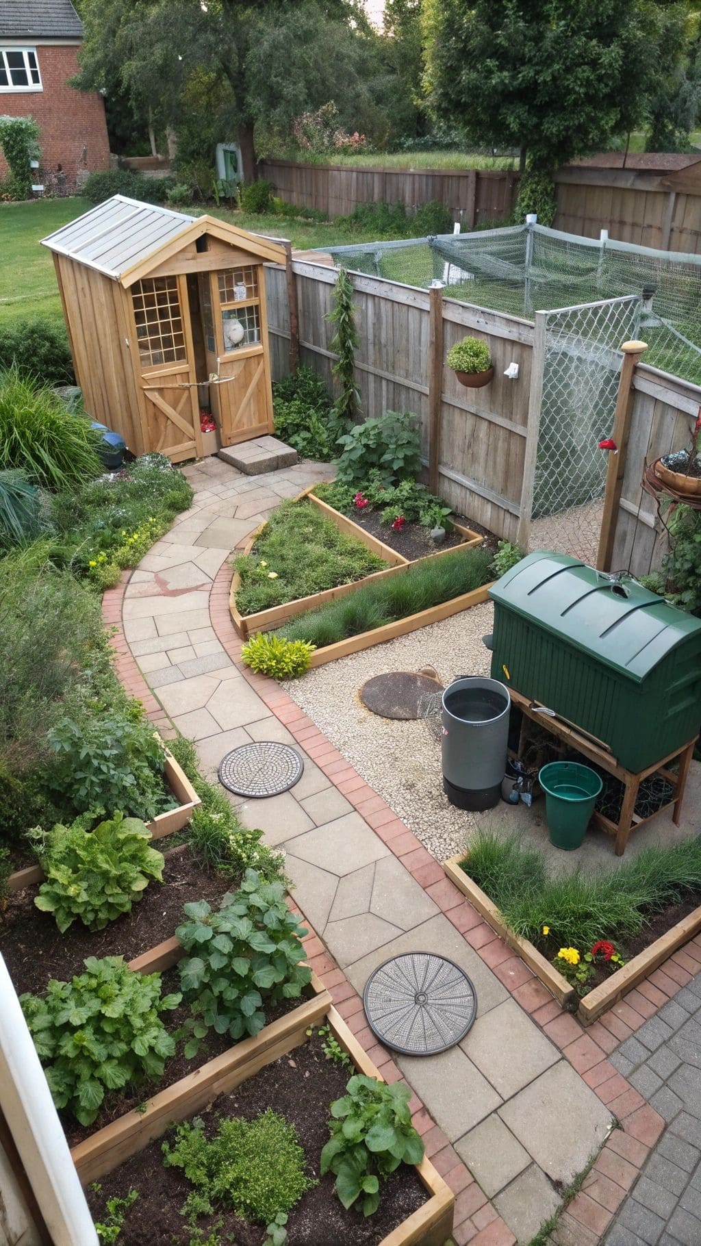 18 Homestead Garden Layout Ideas for Self-Sufficient Living Narrow Backyard Homestead Haven
