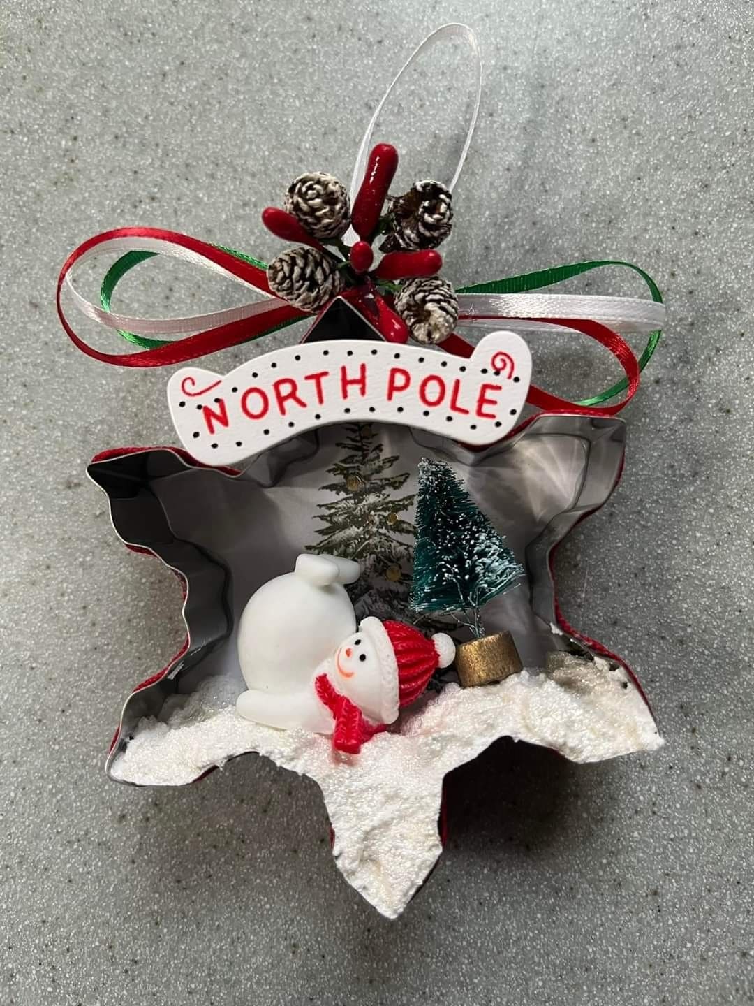 North Pole Cookie Cutter Diorama