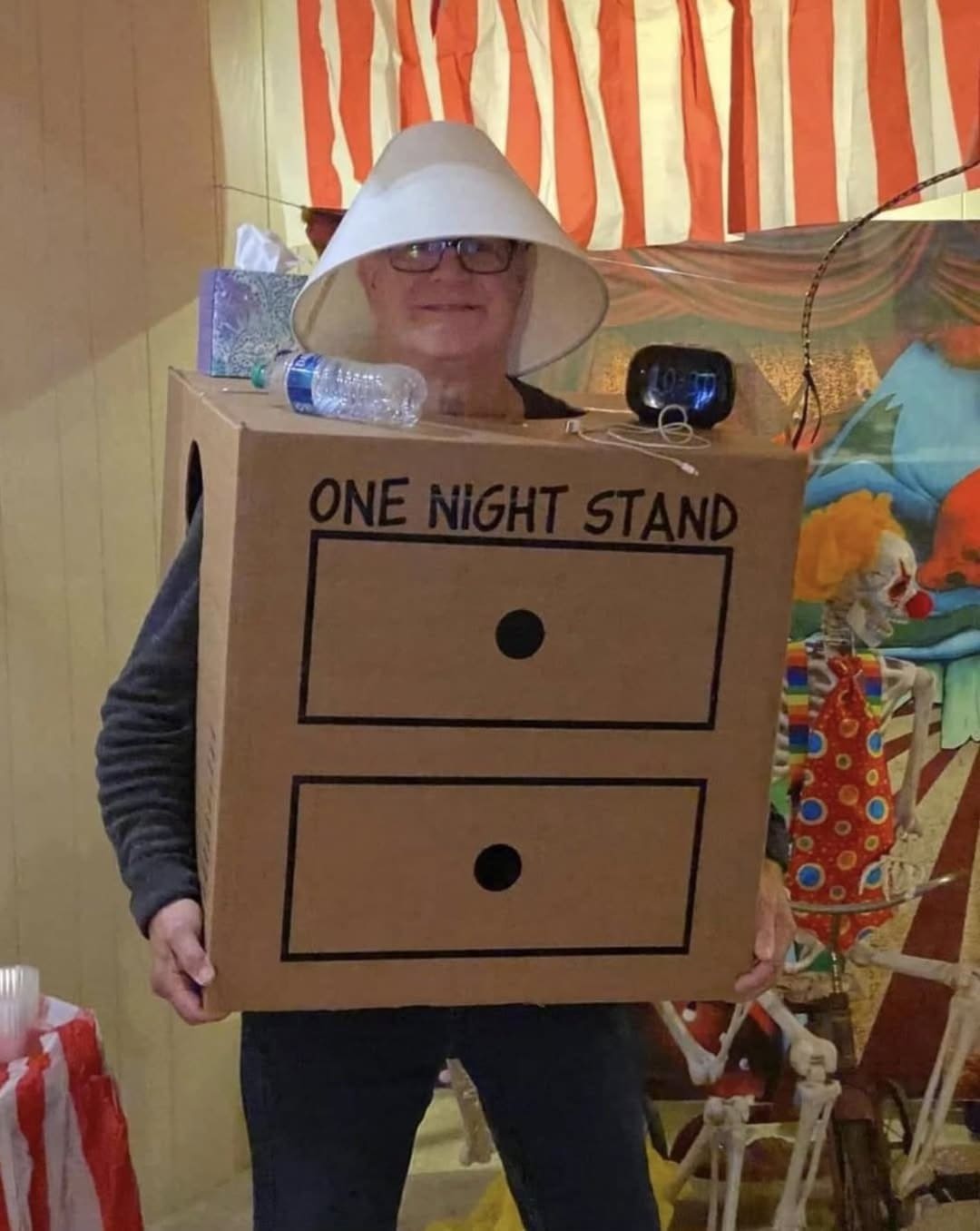 One Night Stand Cardboard Costume