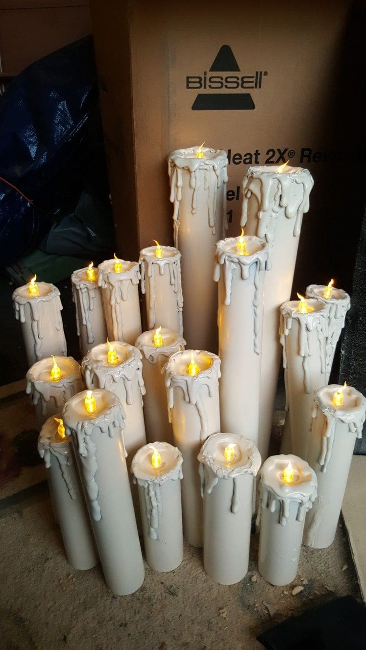 PVC Dripping Candle Lights