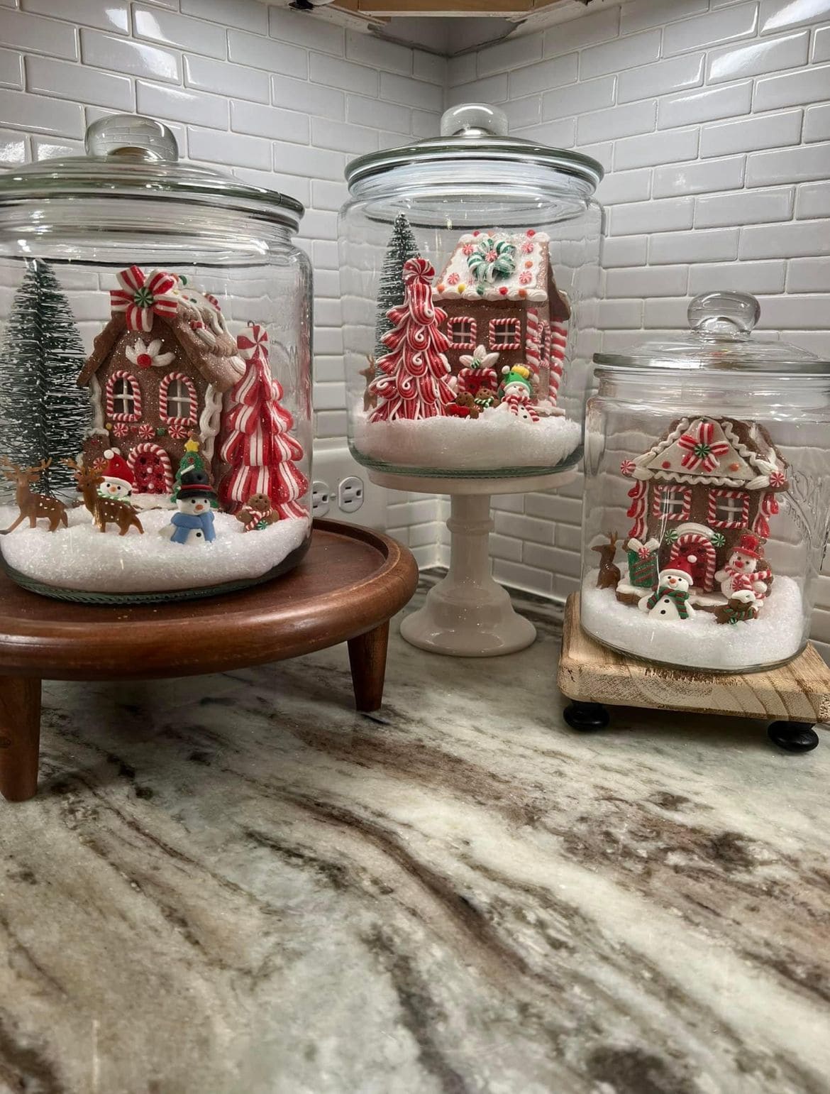 Peppermint Jar Christmas Village