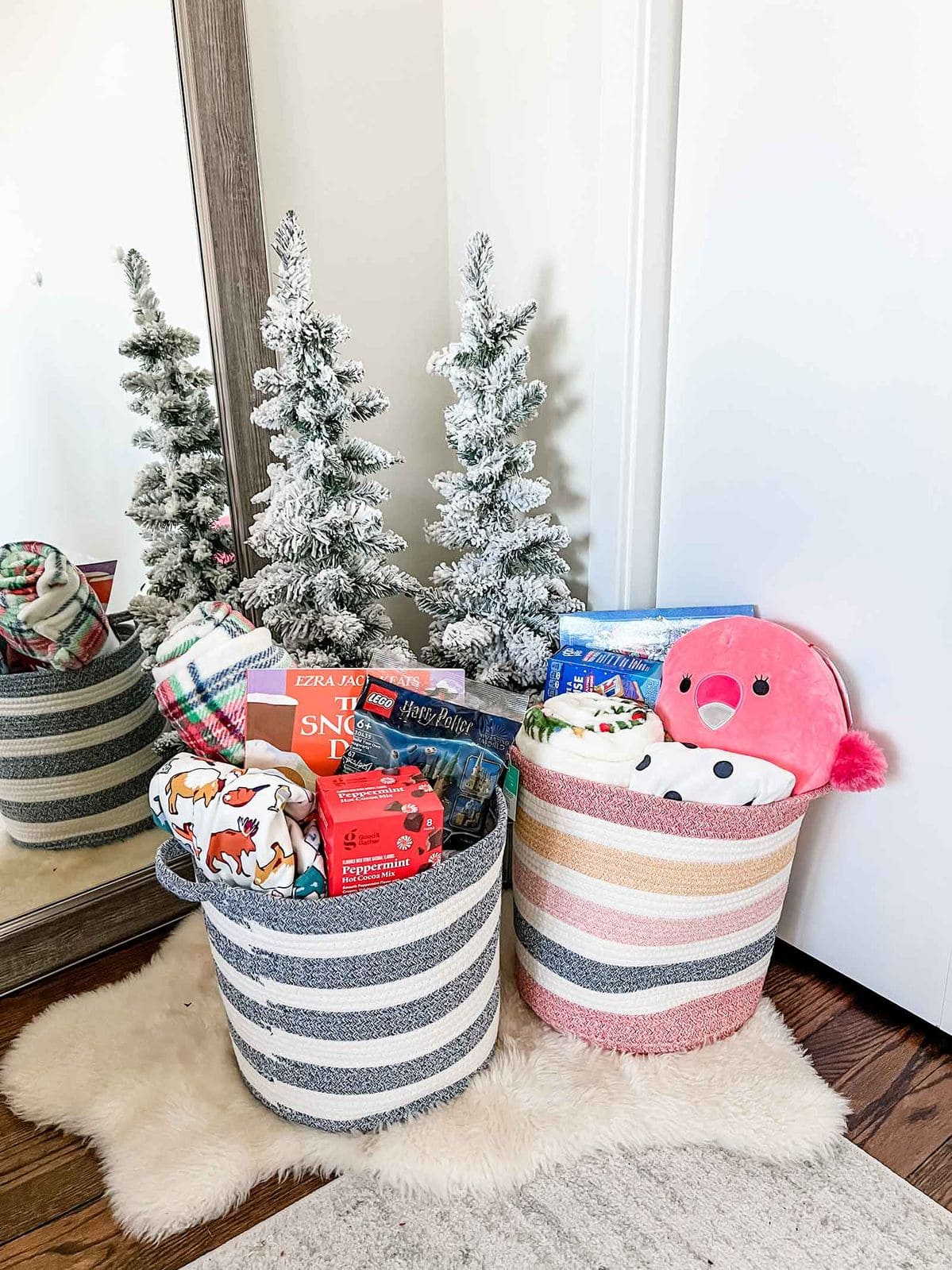 Playful Christmas Gift Baskets