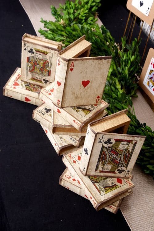 Playing Card Matchbox Books