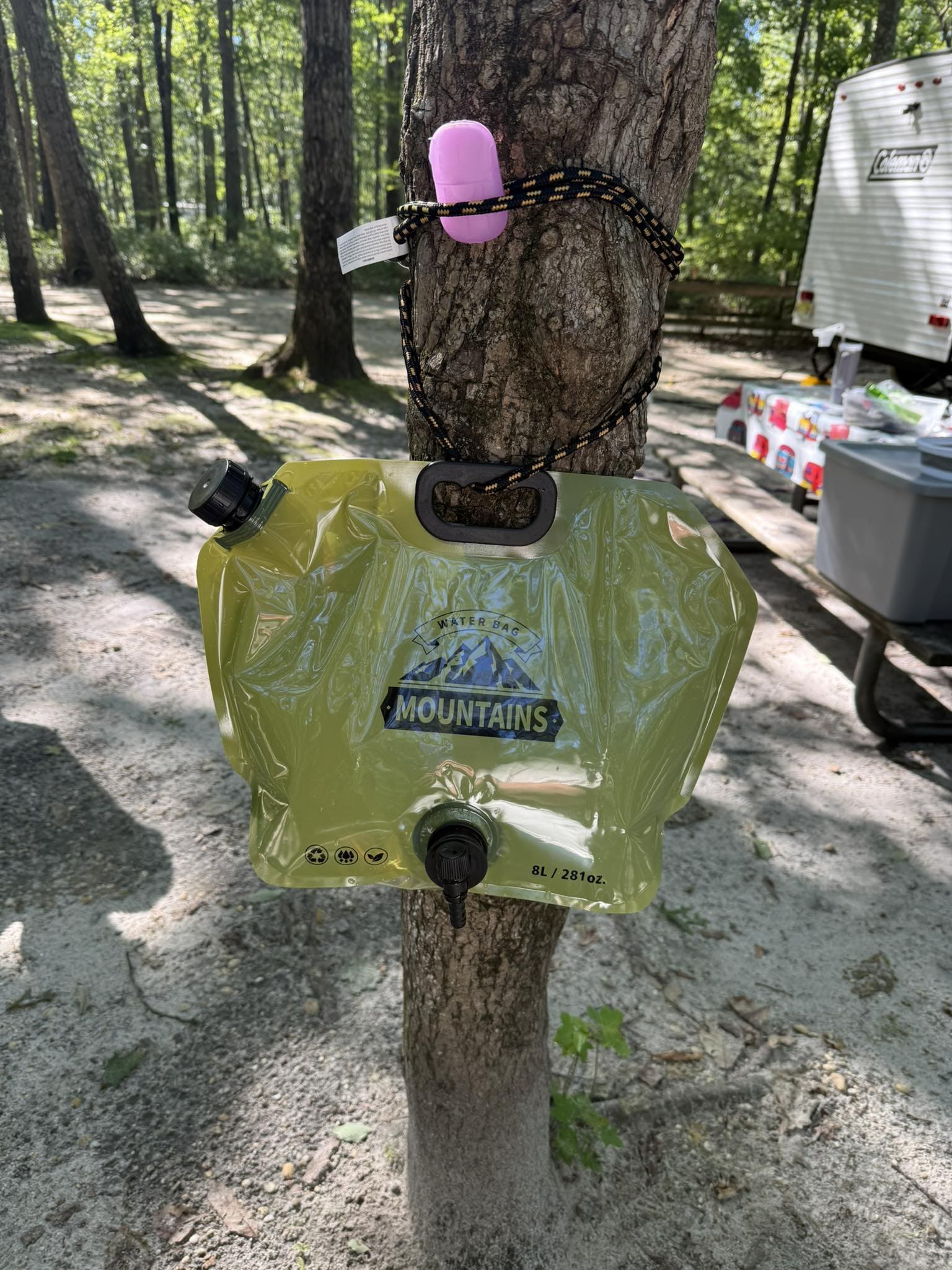 Portable Camping Tree Wash Bag