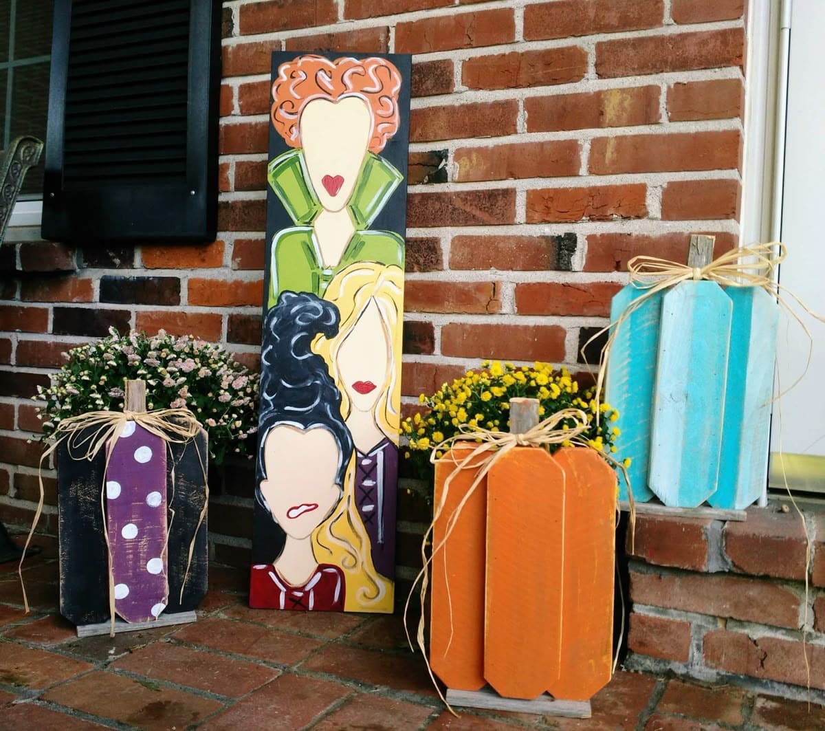 Sanderson Sisters Porch Welcome Art