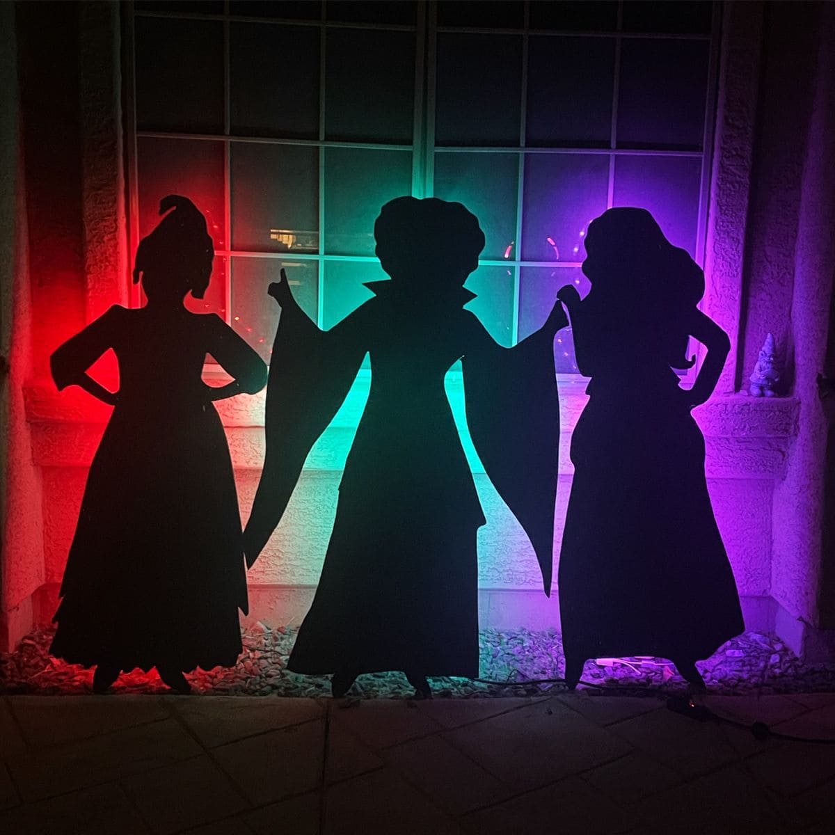 Sanderson Sisters Silhouette Light Display