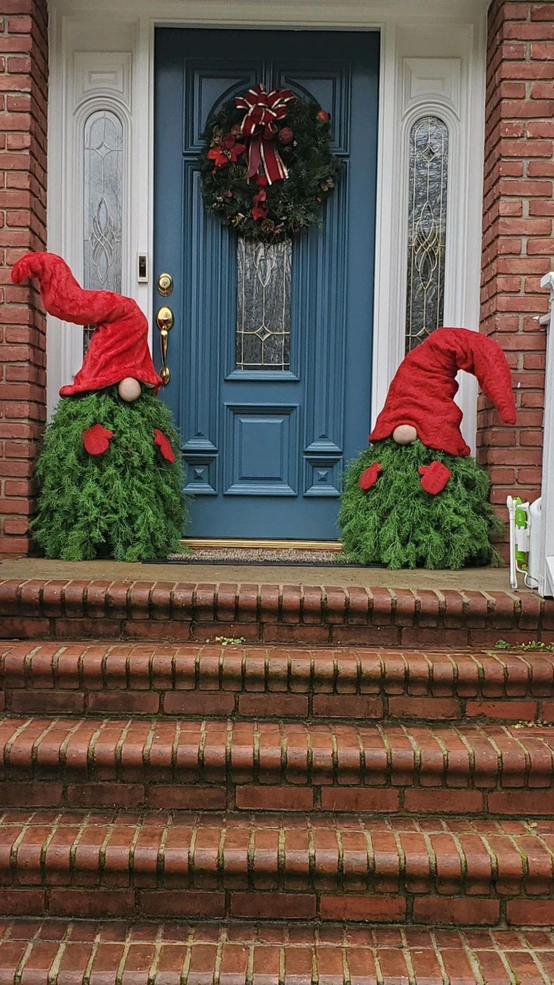 Santa Gnome Porch Guardians