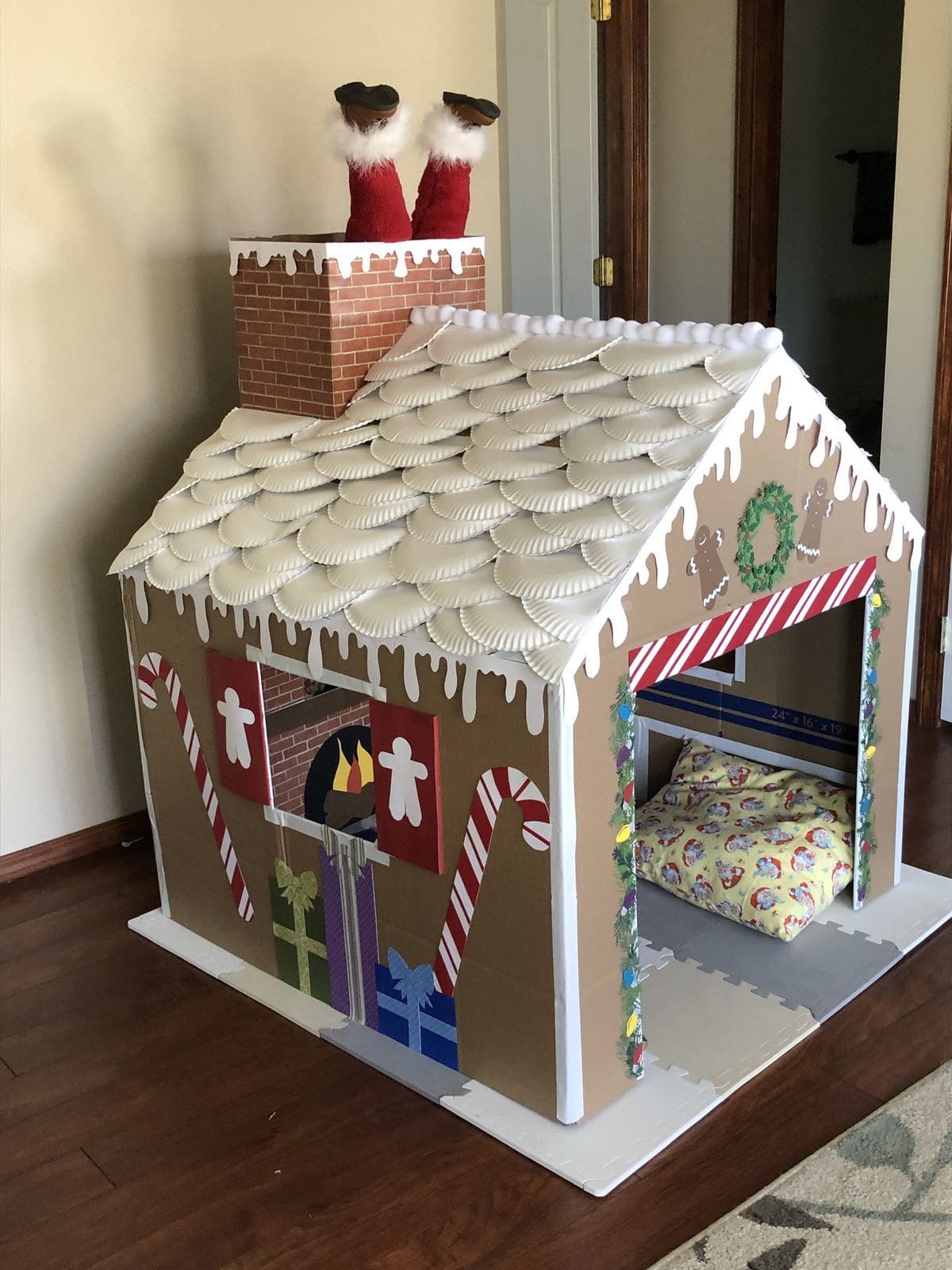 Santas Chimney Gingerbread Playhouse