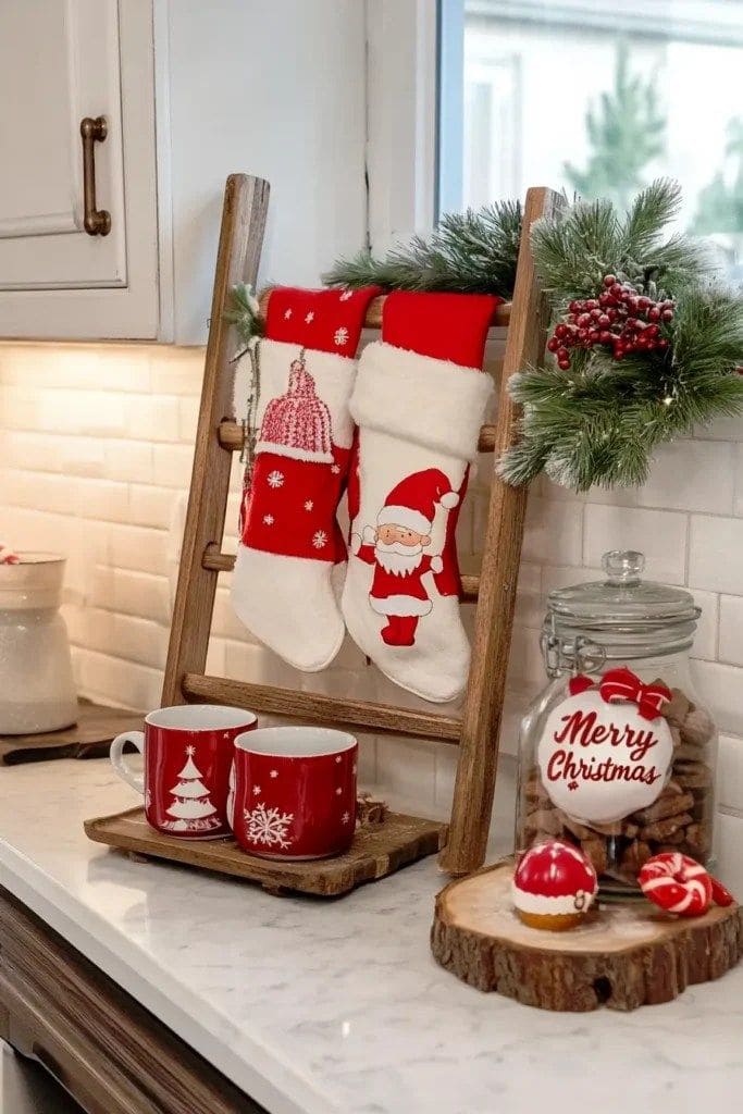 Santas Cozy Kitchen Corner