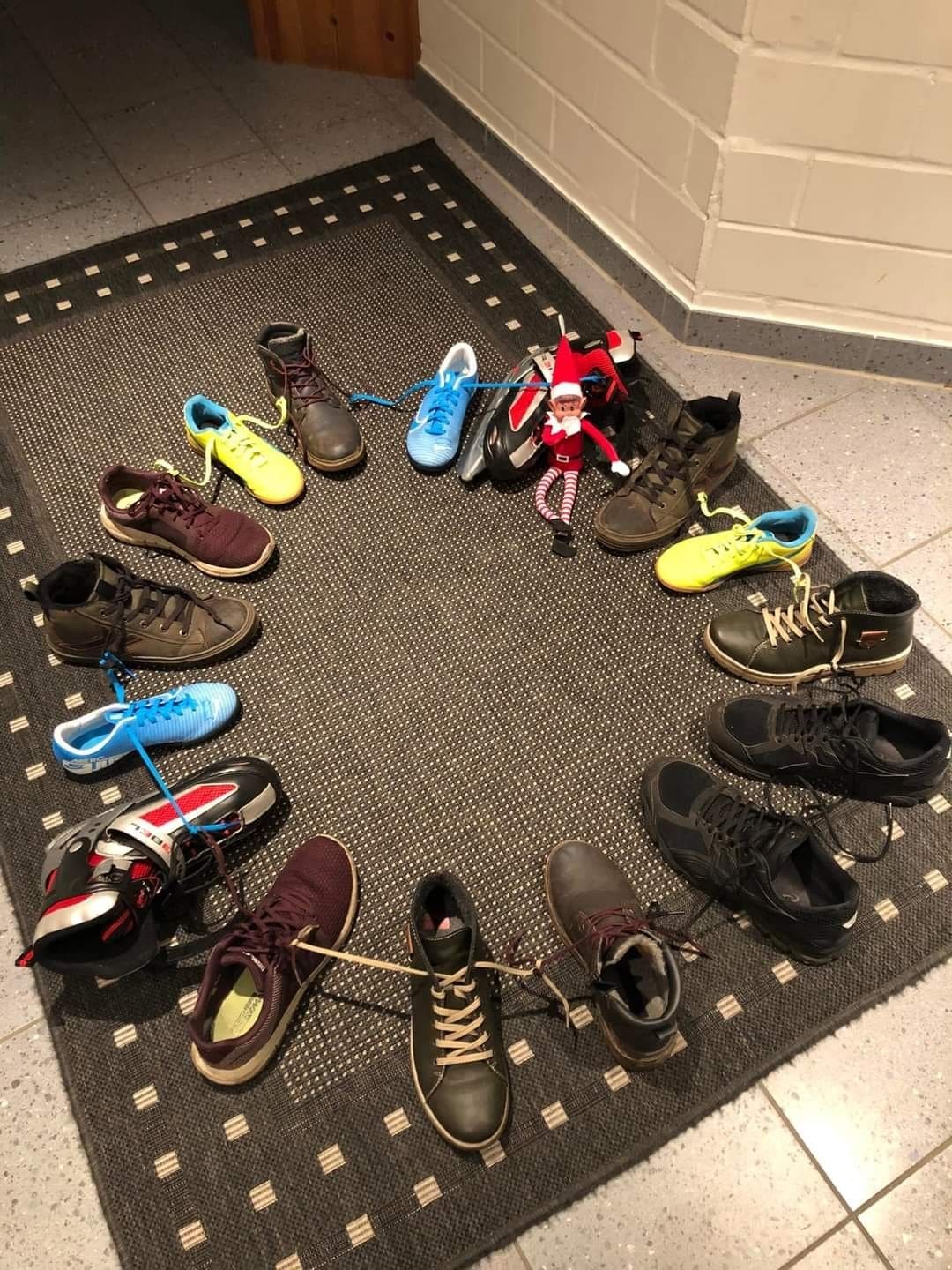 25 Hilarious Elf on the Shelf Ideas Crack Up the Whole Family The Great Shoe Circle