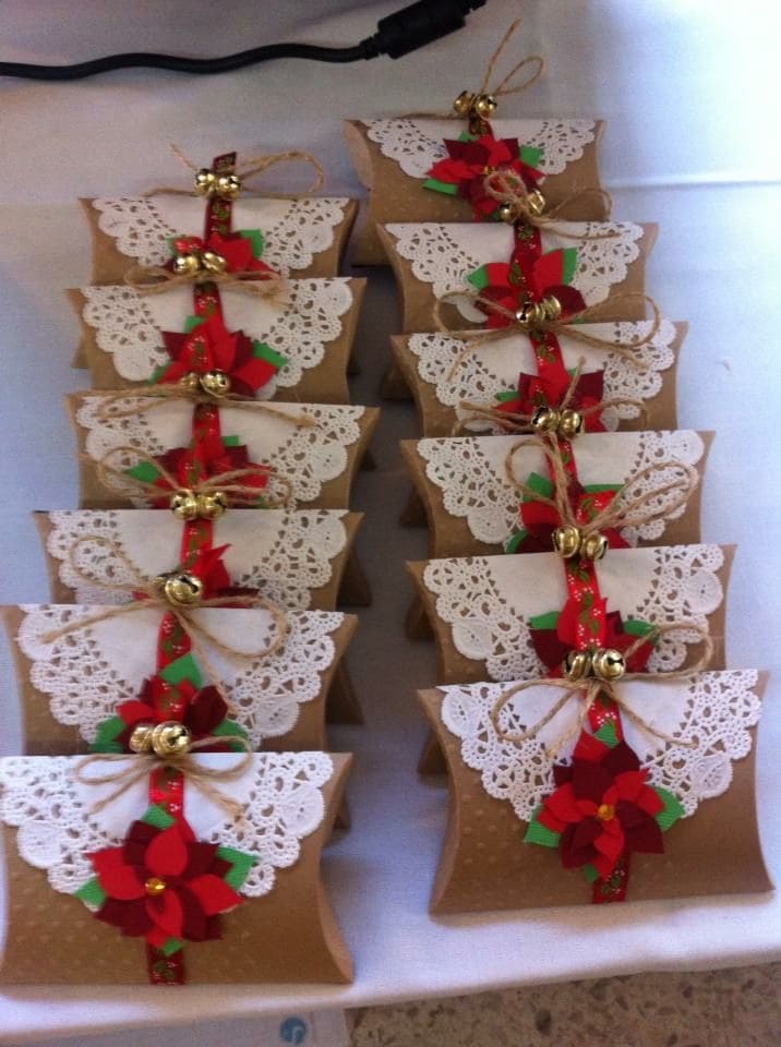 Toilet Paper Roll Christmas Gift Boxes