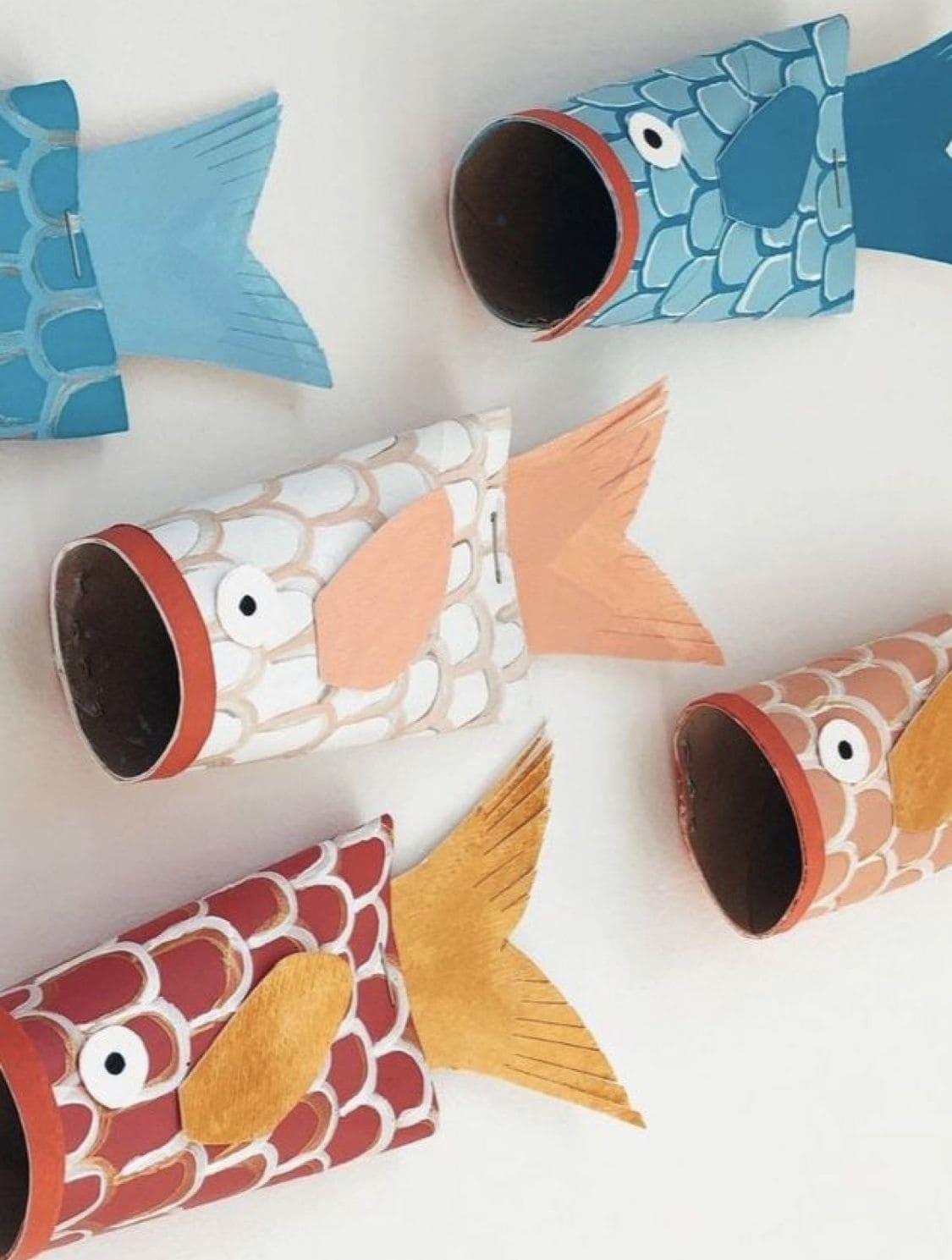 Toilet Paper Roll Fish Craft