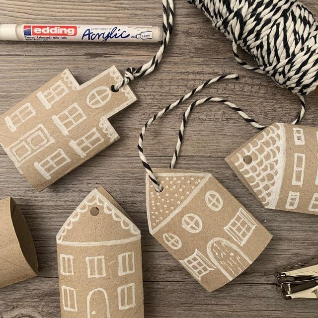 Toilet Paper Roll Gift Tags