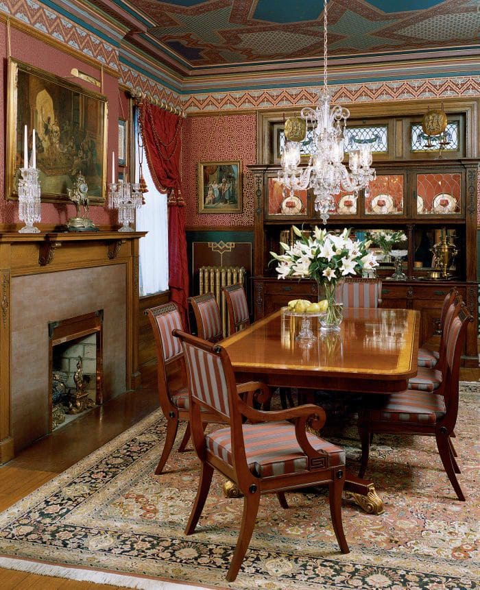 Victorian Dining Room of Regal Splendor