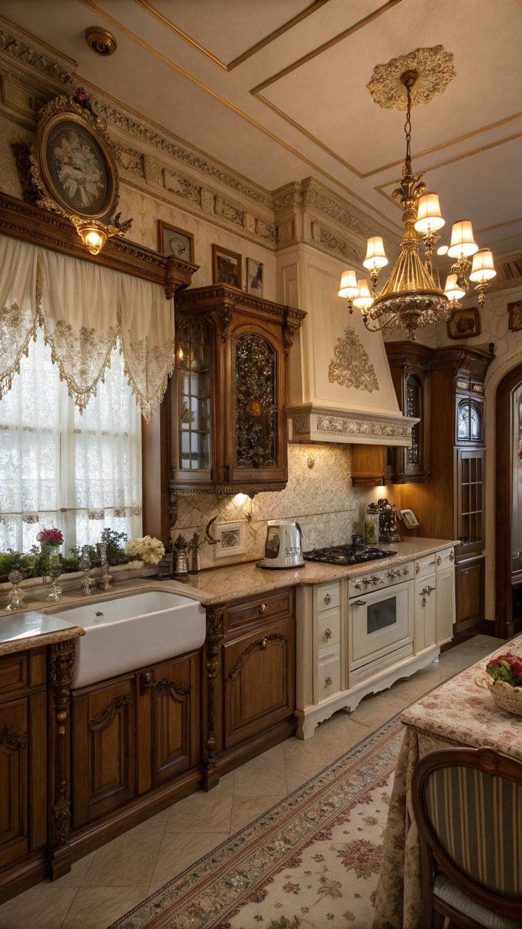 Victorian Elegance Kitchen Revival