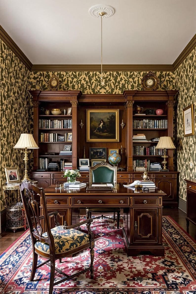 Victorian Gentlemans Study